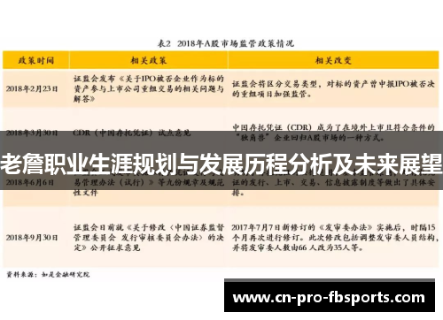 老詹职业生涯规划与发展历程分析及未来展望